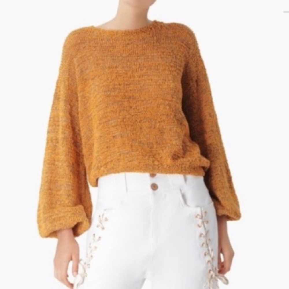 See By Chloe Boxy Crew Neck Sweater ( XS)